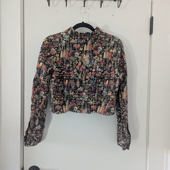 Samantha Pleet Floral Button-Up - Picture 2 of 4